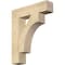 Ekena Millwork Westlake Block Rough Sawn Bracket, Douglas Fir, 4"W x 18"D x 22"H BKT04X18X22WTL05RDF - alternate 1
